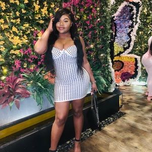 Night club body con dress